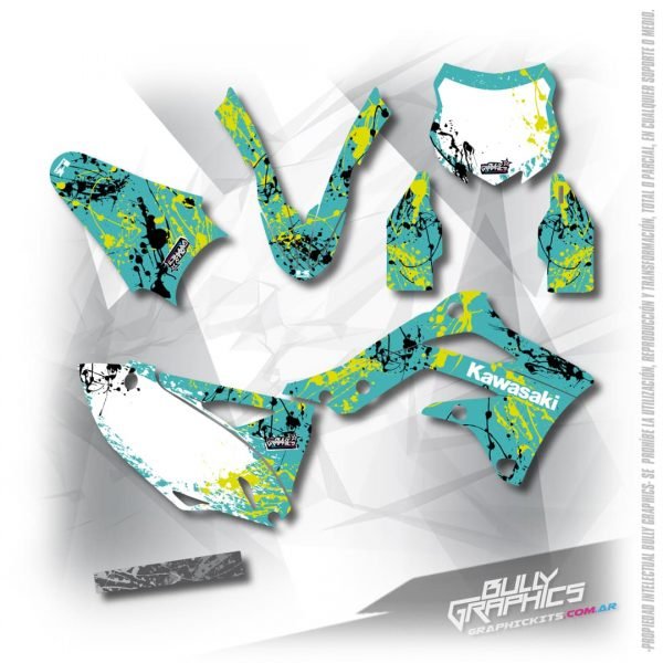 splash 5 KAWASAKI MX GRAPHICS