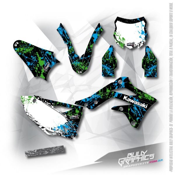 splash KAWASAKI MX GRAPHICS