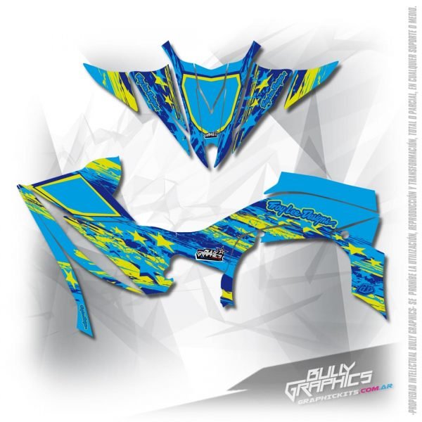 tld 5 YFZ450R graphics