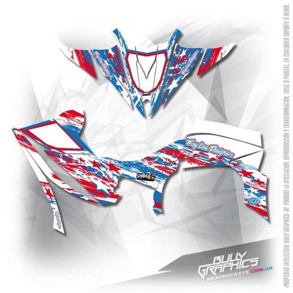 tld 6 YFZ450R graphics