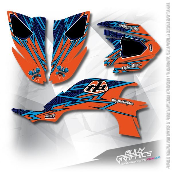 troylee 3 YFZ450 graphic