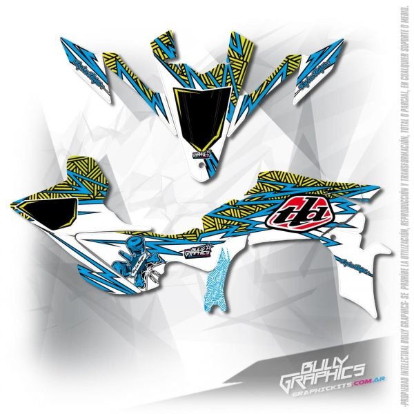 troylee 3 YFZ450R graphics