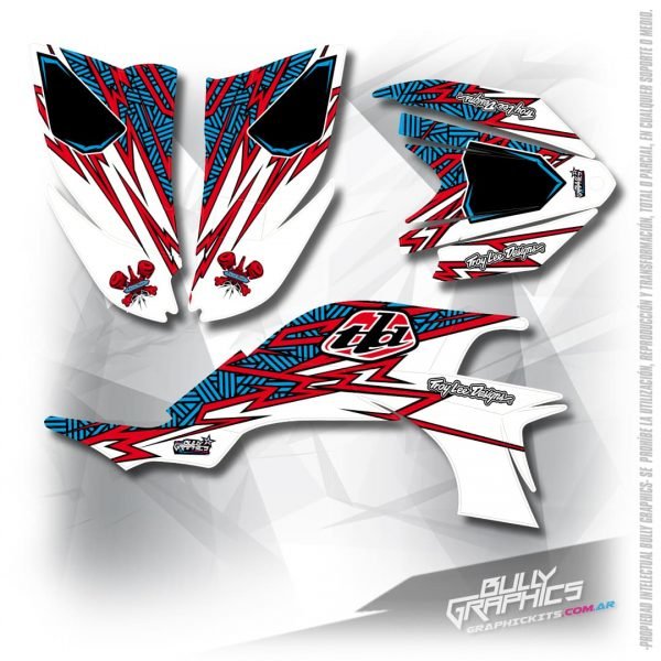 troylee 4 YFZ450 graphic