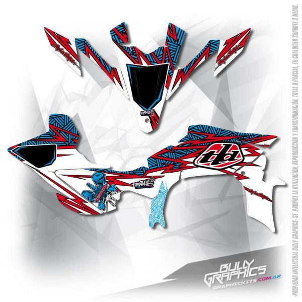 troylee 4 YFZ450R graphics