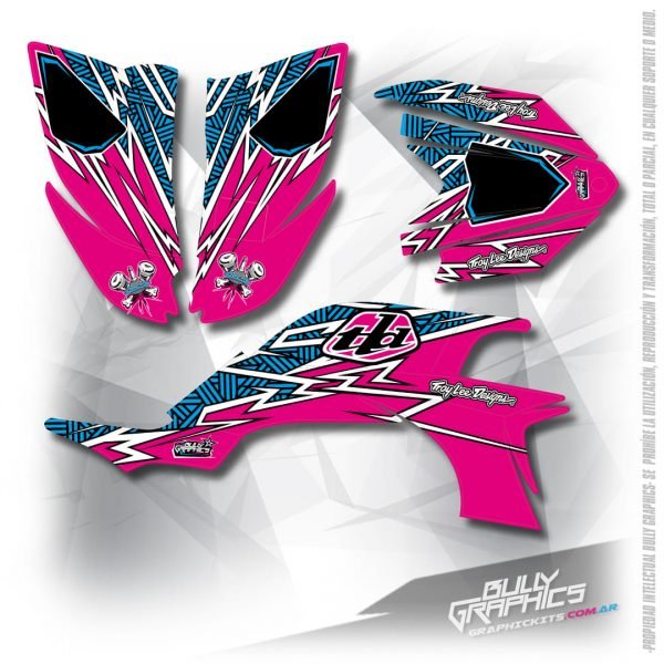 troylee 5 YFZ450 graphic