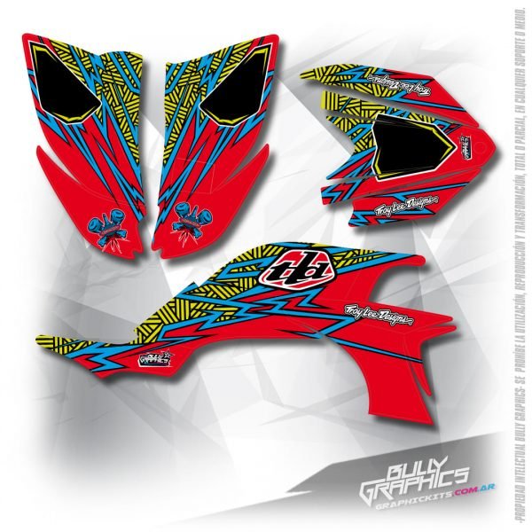 troylee YFZ450 graphic