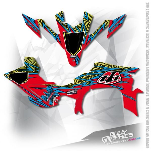 troylee YFZ450R graphics